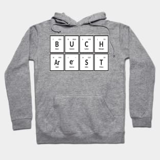 Bucharest City - Periodic Table Hoodie